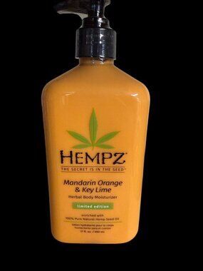 Hempz Mandarin Orange Key Lime Herbal Body Moisturizer 500ml Rare NWT Sealed
